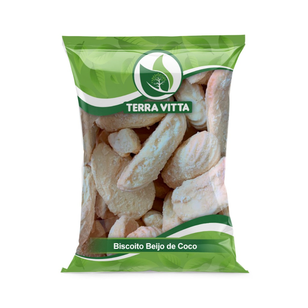 Biscoito Beijo de Coco