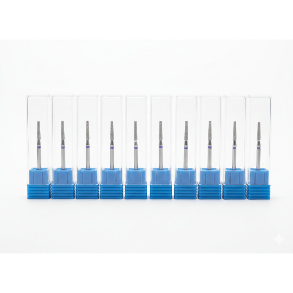 10 Unidade Broca Diamantada 718 Cutilagem Acabamento Unha Gel Acrigel em Oferta na Shopee