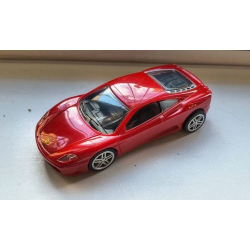 Miniatura Ferrari F430 Vermelha Escala 1/38 Coleção Plástico Resistente