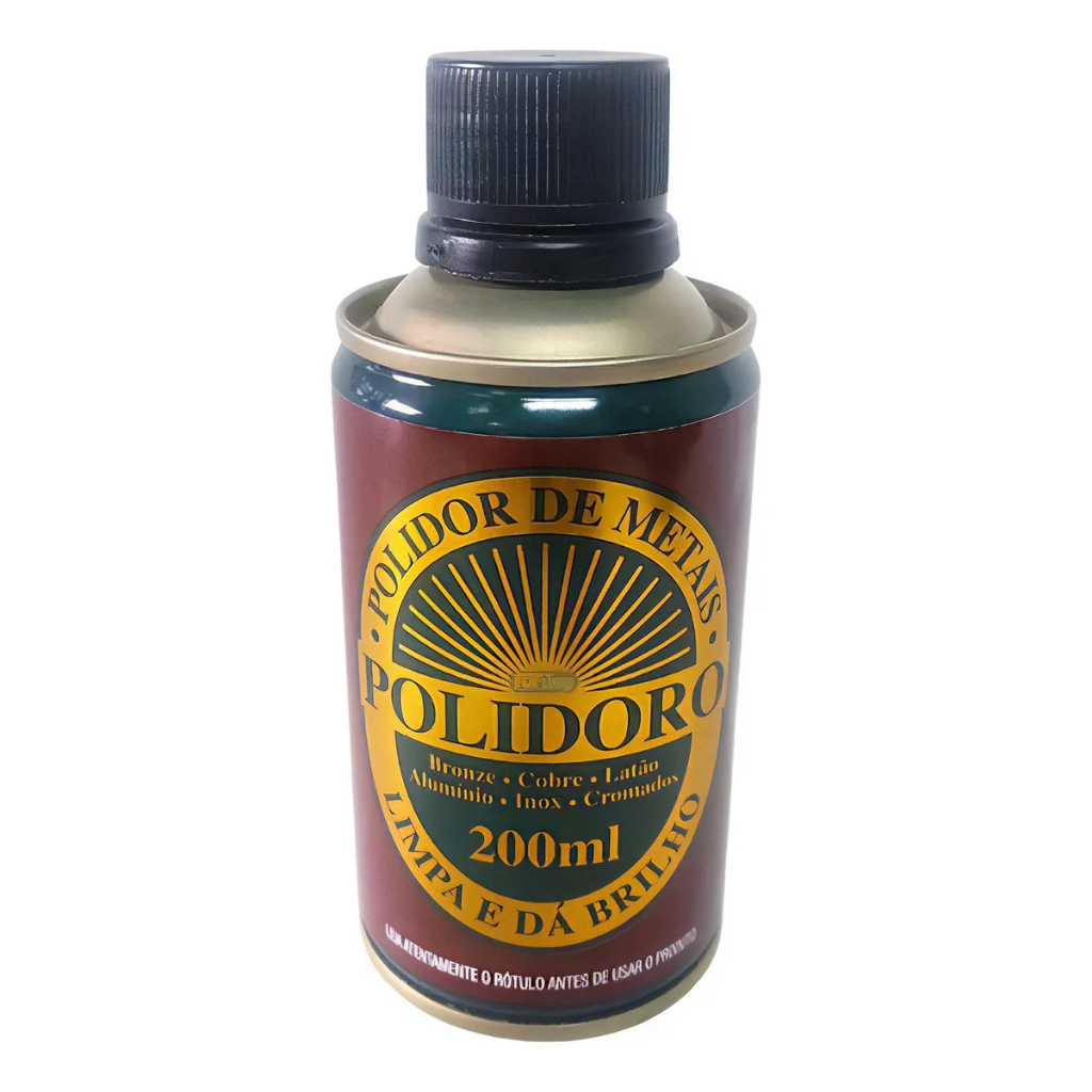 Polidor De Metais Polidoro 200ml Limpa e da Brilho em Oferta na Shopee