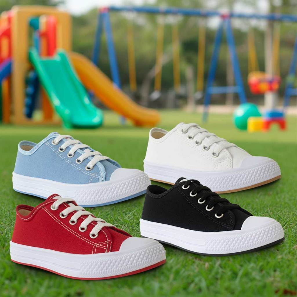 Tênis Casual Básico Infantil 19ao34 Moda Menina 11.144 em Oferta na Shopee