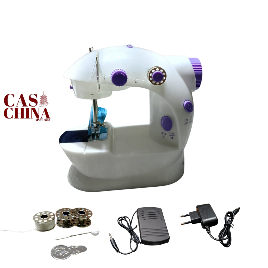 Mini Máquina De Costura Reta Portátil Com Pedal Compacta Urbant em Oferta na Shopee