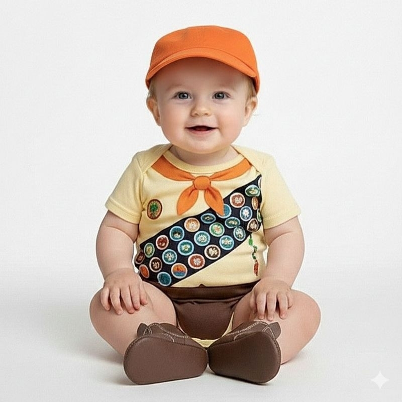 Body Temático Up Altas Aventuras, Russel Escoteiro,mesversário bebê,unissex em Oferta na Shopee