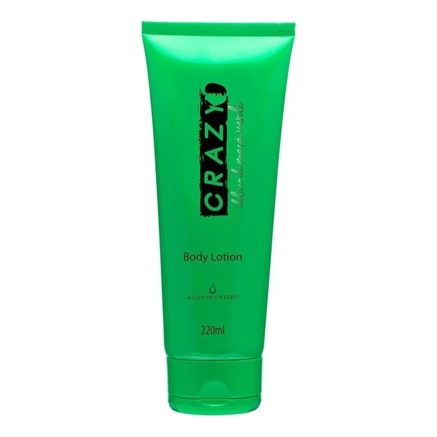 Loção Hidratante Crazy Maça Verde Água De Cheiro 220ml