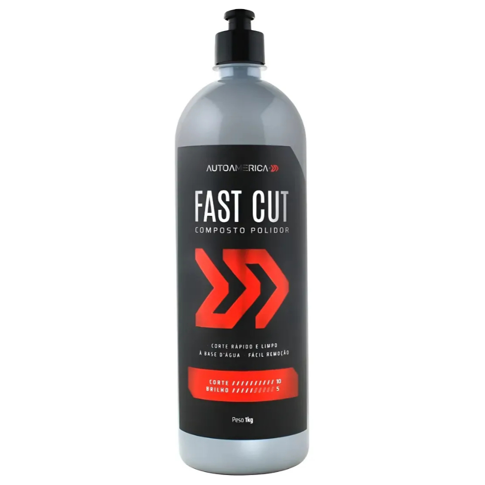 Fast Cut Composto Polidor AutoAmerica 1kg Polimento Automotivo