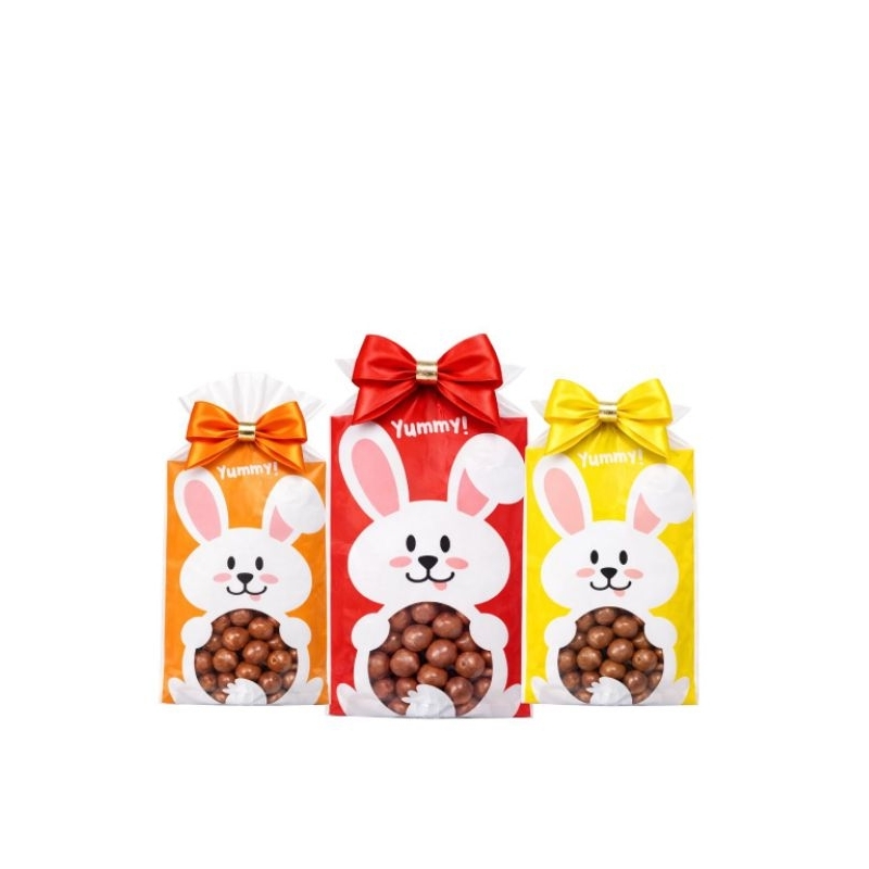 50 Sacos Poli Transparente Decorado Páscoa 12x22cm | Embalagem para Doces e Chocolates em Oferta na Shopee