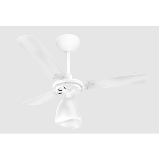 VENTILADOR TETO NEW DELTA LIGHT BRANCO 127V 38-3148