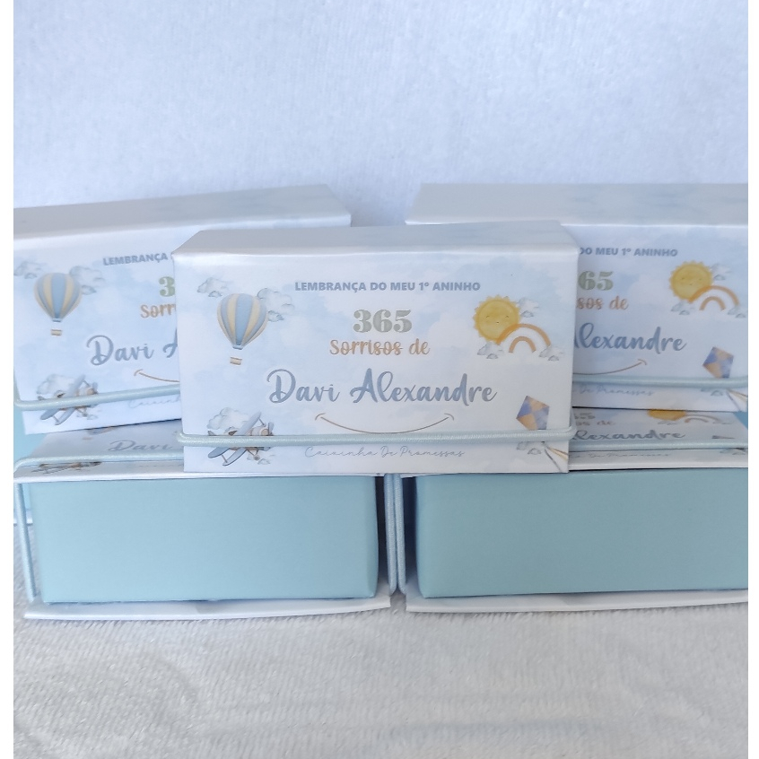 365 Sorrisos Lembrancinha Caixinha Promessas Versículos Bençãos Aniversário Personalizado
