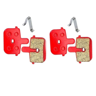 2 PARES DE PASTILHAS PARA FREIOS A DISCO BIKE QUADRADA VAZADA SEM MOLA em Oferta na Shopee