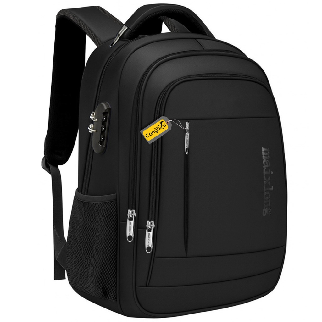 Mochila Notebook Reforcada Escolar Faculdade Anti Furto Semi Impermeável Cadeado Masculina Feminina