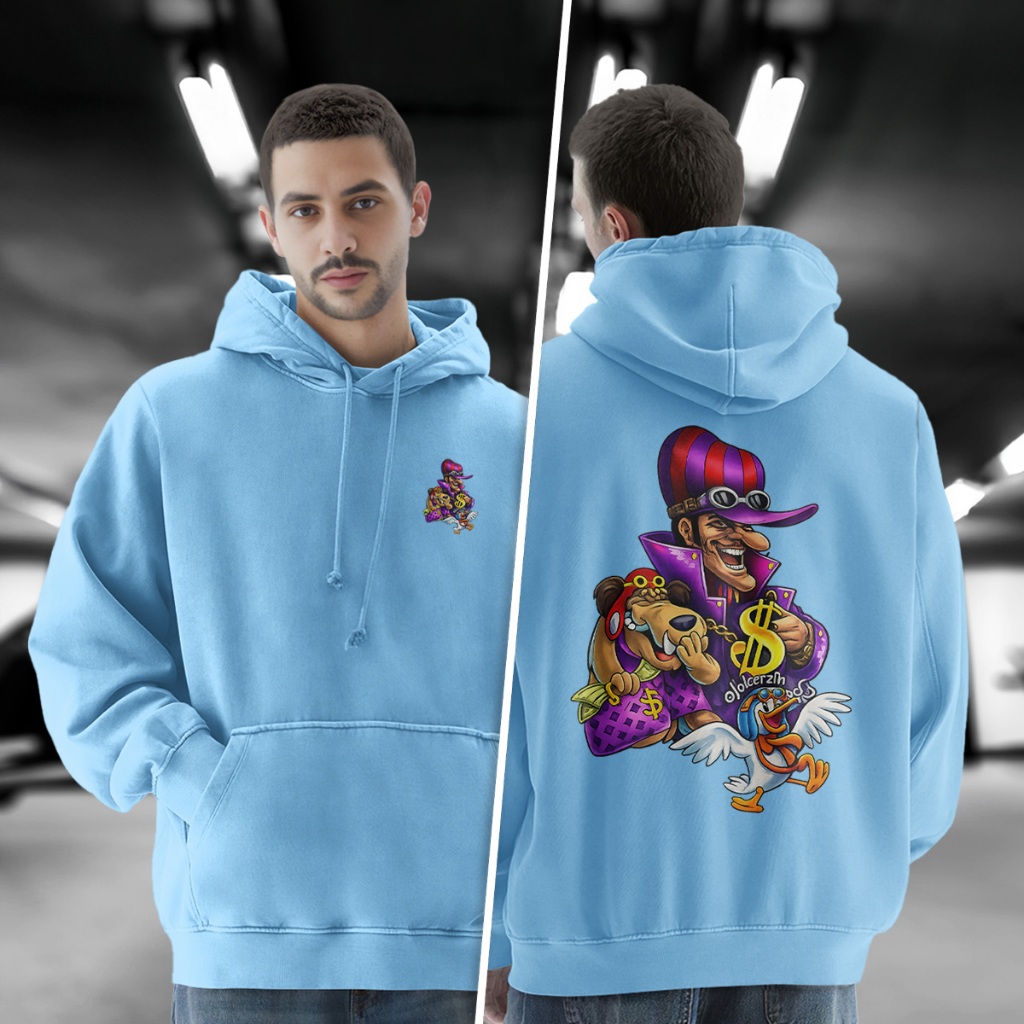 Blusa De Moletom AVIADOR TRAVESSO E OS CUMPLICES F-C Canguru RNT jbs