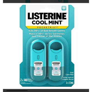 Spray Bucal Listerine Cool Mint Pocketmist - 2x7,7ml em Oferta na Shopee