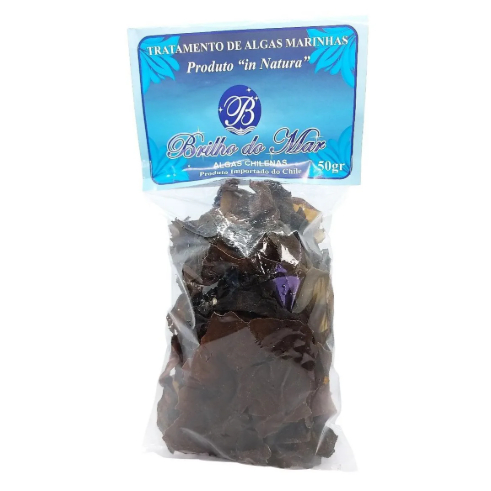 Tratamento de Algas Marinha Brilho do Mar 50gr em Oferta na Shopee