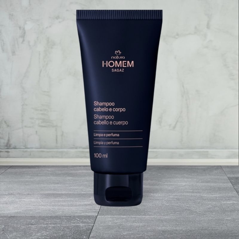 Shampoo Cabelo e Corpo Natura Homem Sagaz 100 ml (Masculino)