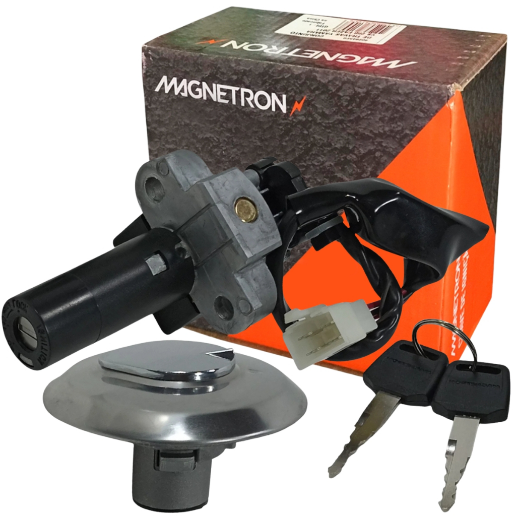 Kit Chave Ignição Honda Cg 150 Fan 2009 a 2010 (2 Peças) Chave Curta