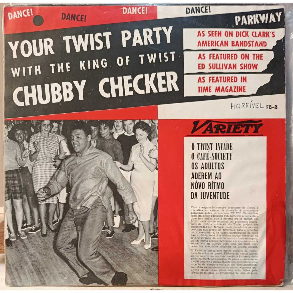LP Chubby Checker – Your Twist Party (With The King Of Twist) (012)