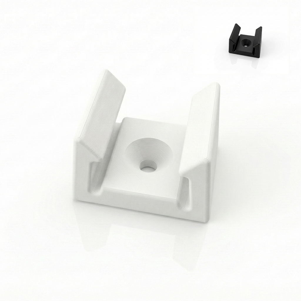 Kit Com 10 Presilhas P/ Fixação Instalação De Fita Mangueira Led Neon 5mm 12v Resitente Forte