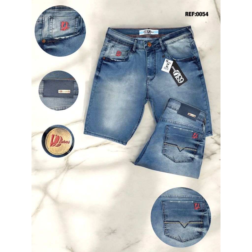 BERMUDAS JEANS BÁSICAS D'JEANS