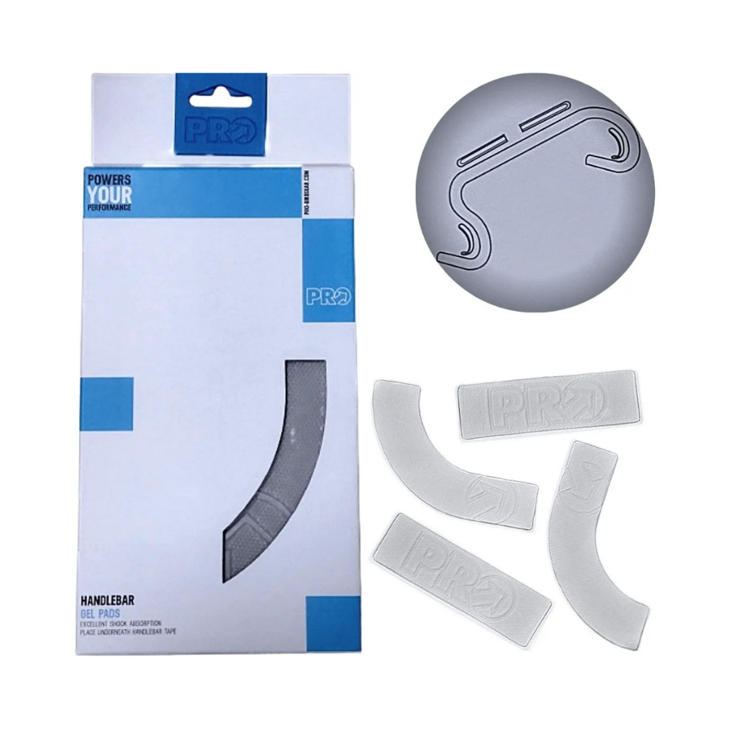 Almofadas de gel Shimano Pro Bike Gear para guidão