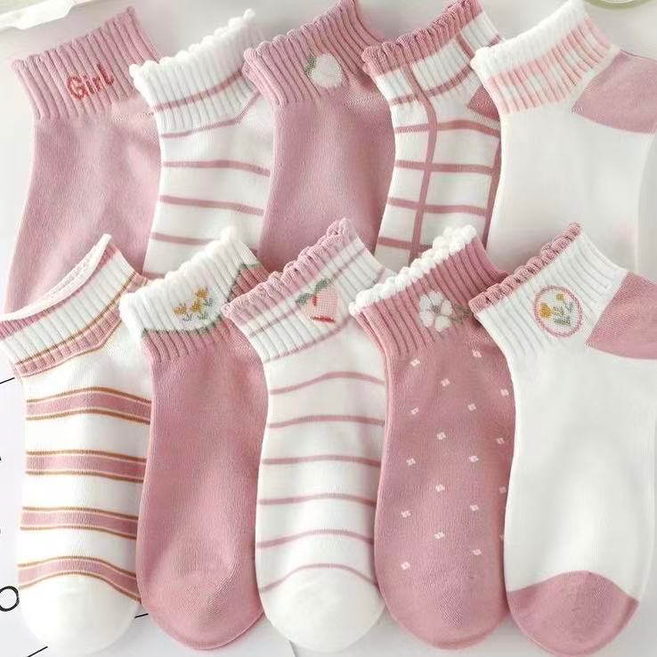 Meias Femininas Estampadas | Algodão Macio | Para um Conforto com Estilo