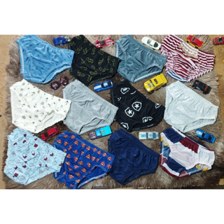 Kit 10 Cuecas Slip Algodão Lisas E Estampadas Crianças E Bebê Desfralde Algodão em Oferta na Shopee