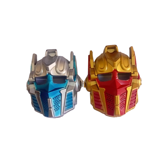 Máscara Robô Infantil e Adulto em Oferta na Shopee