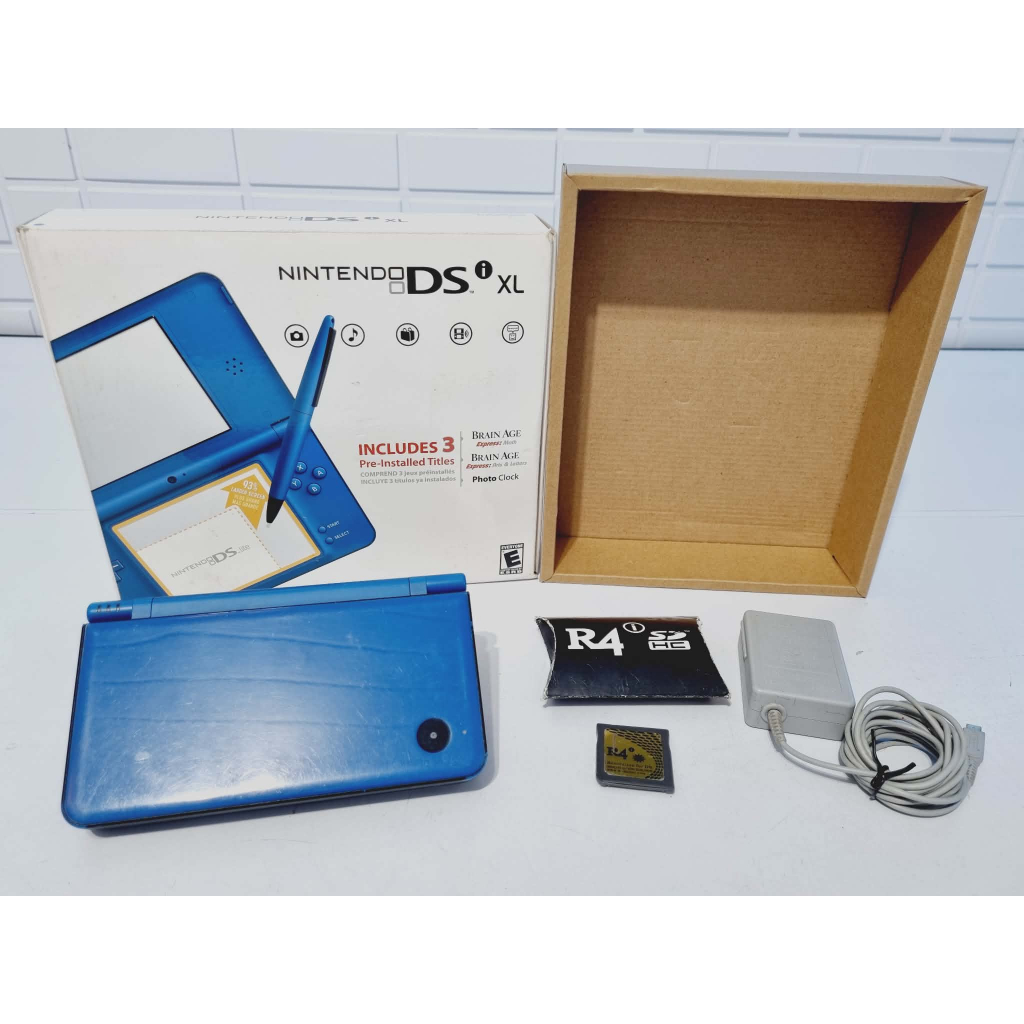 J86- Console Nintendo DSi XL funcionando!