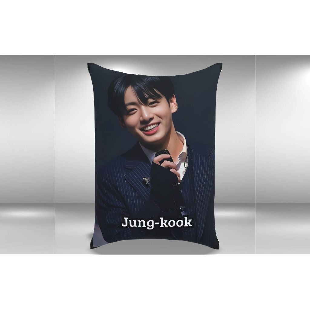 Detalhes do Almofada Personalizada Idols Coreanos Bandas Coreana BTS Stray kids Black Pink Armys 20X30