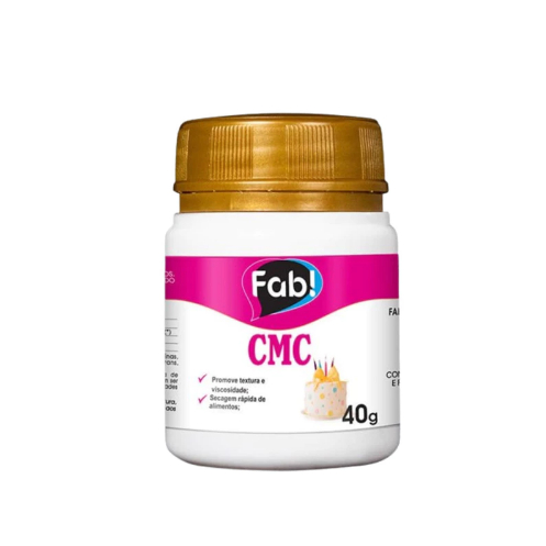 CMC (Carboxi Metil Celulose) Para Fins Alimentícios 40g Fab!