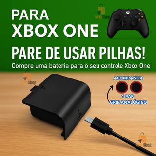 Carregador Bateria Para Controle Xbox One S Fat Series S Recarregável em Oferta na Shopee