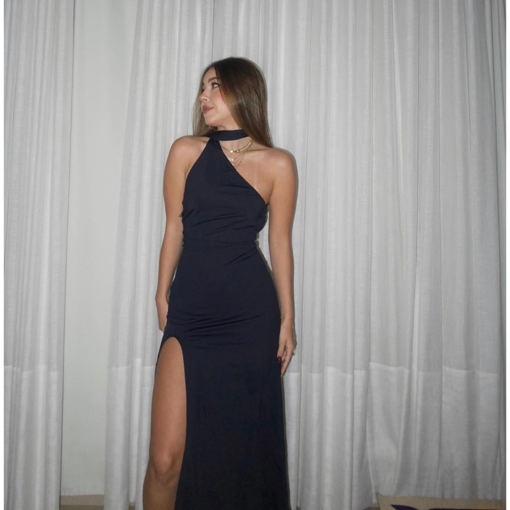 Vestido Lana suplex premium festa  P/formatura, convidada, casamento no civil, baile em Oferta na Shopee