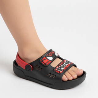 Sandália Infantil Bebê Menino Personagens Homem Aranha/Batman Confortável em Oferta na Shopee