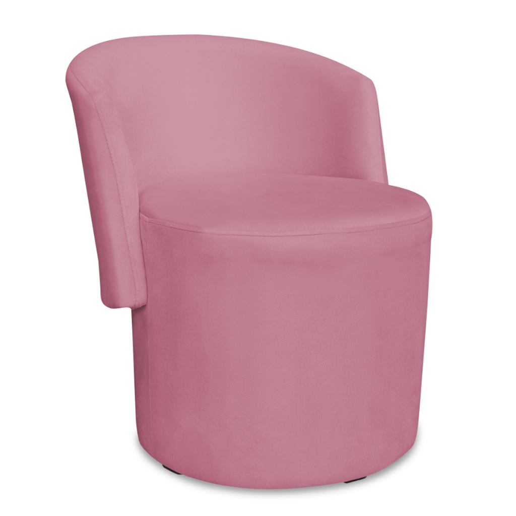 Poltrona para Salão de Beleza Manicure Recepção Clínica Estética - Poltrona Orgânica Hemelly Veludo