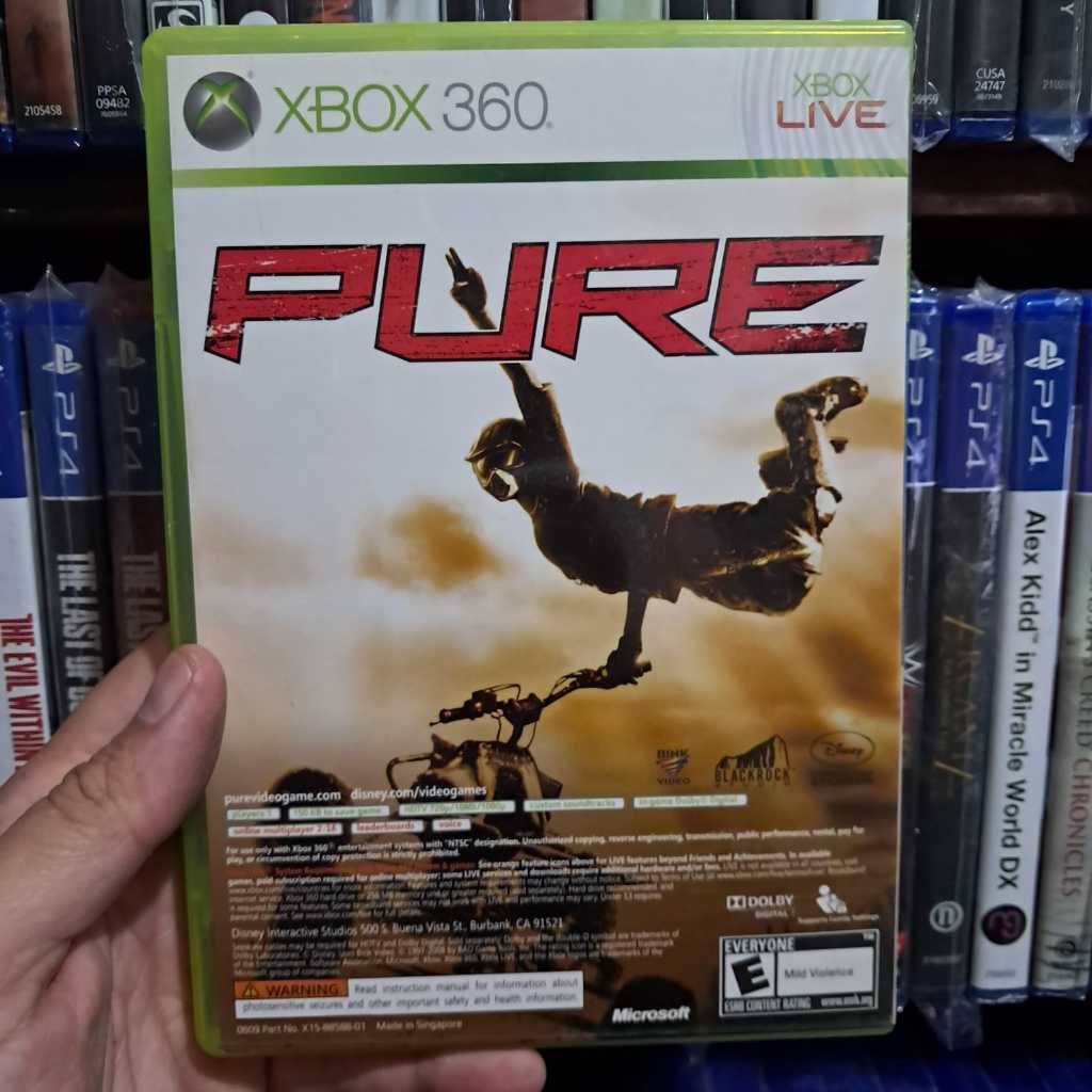 Jogo Duplo Lego Batman The Video Game + Pure Xbox 360 Original Mídia Física LEIA A DESCRIÇÃO