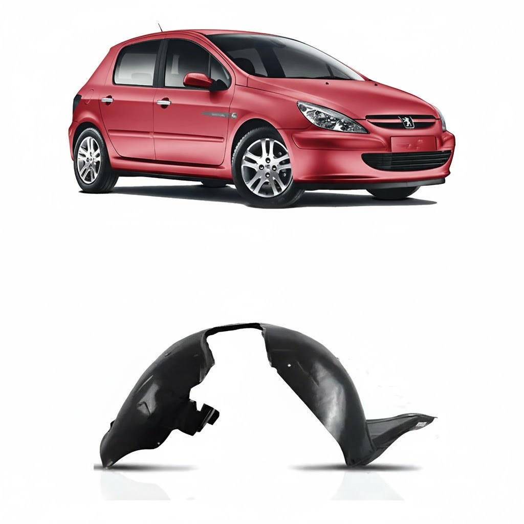 Parabarro Dianteiro Peugeot 307 2007 2008 2009 2010 2011 2012 Lameiro