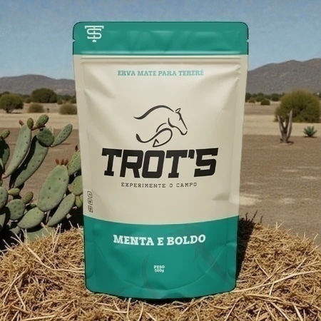 ERVA TROTS BOLDO E MENTA terere mate frio erva mate