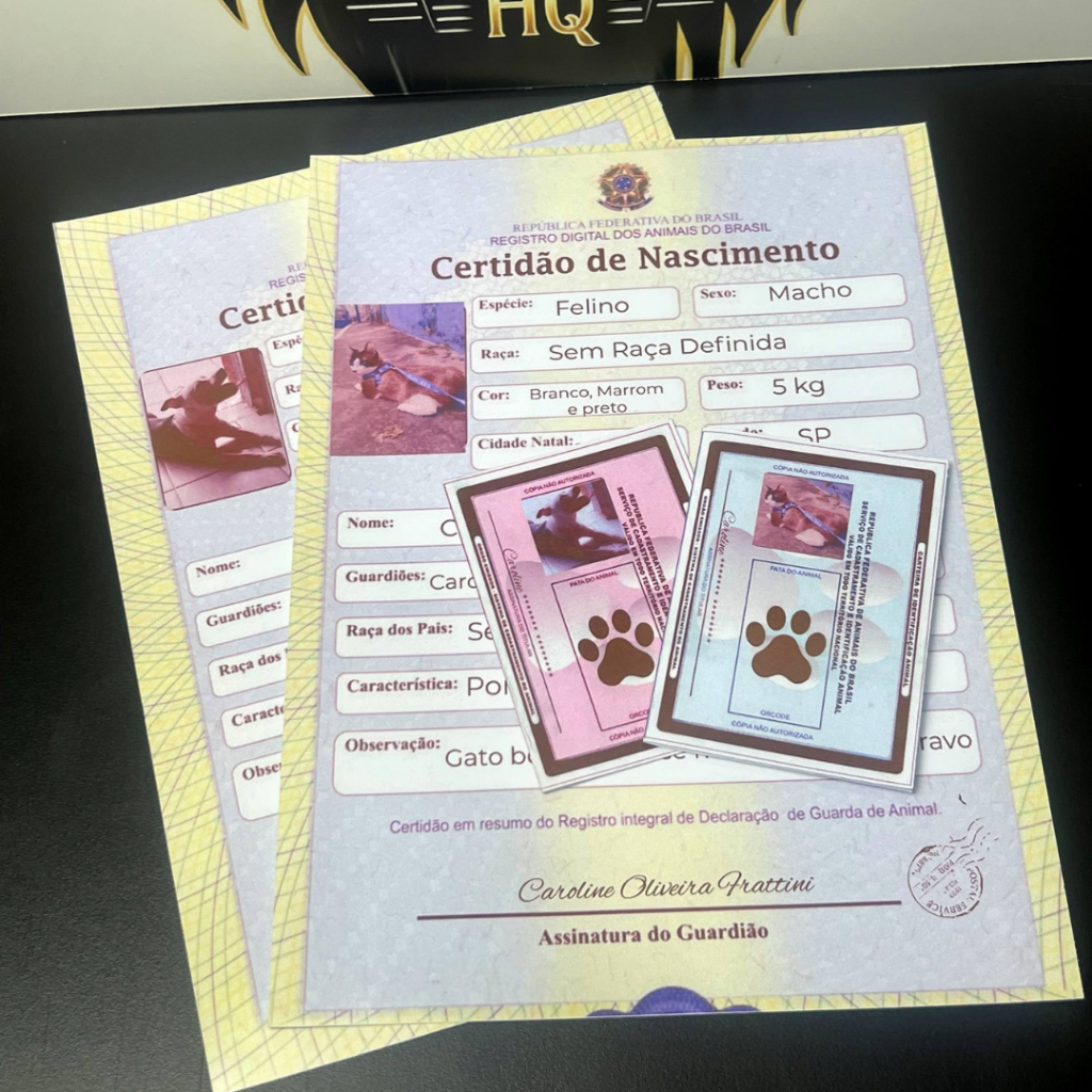 Kit Certidão Pet | Documento Pet | Pet Personalizado | Pet Lover | Mãe dePet, Pai de Pet | Presente Pet — R$ 34,90 em Shopee, 42% OFF