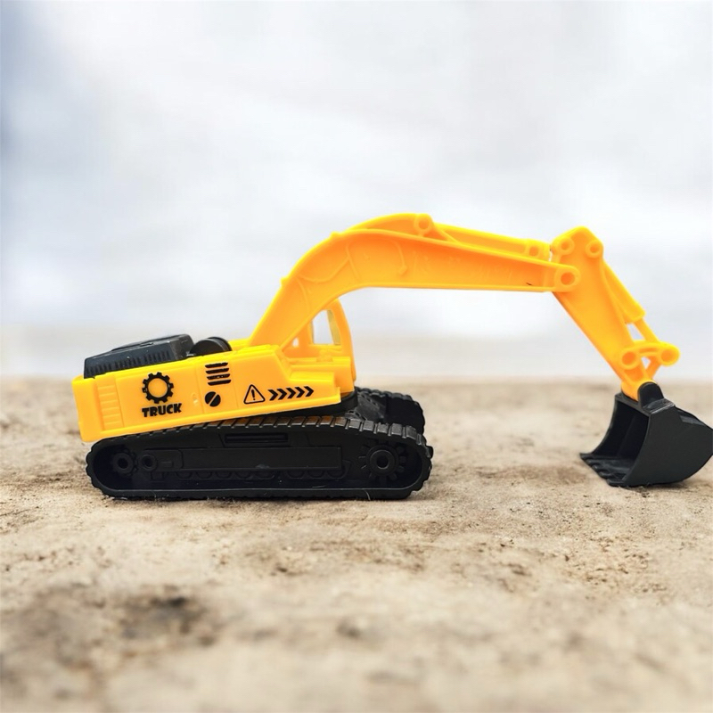 Miniatura Escavadeira de Brinquedo Trator Máquina
