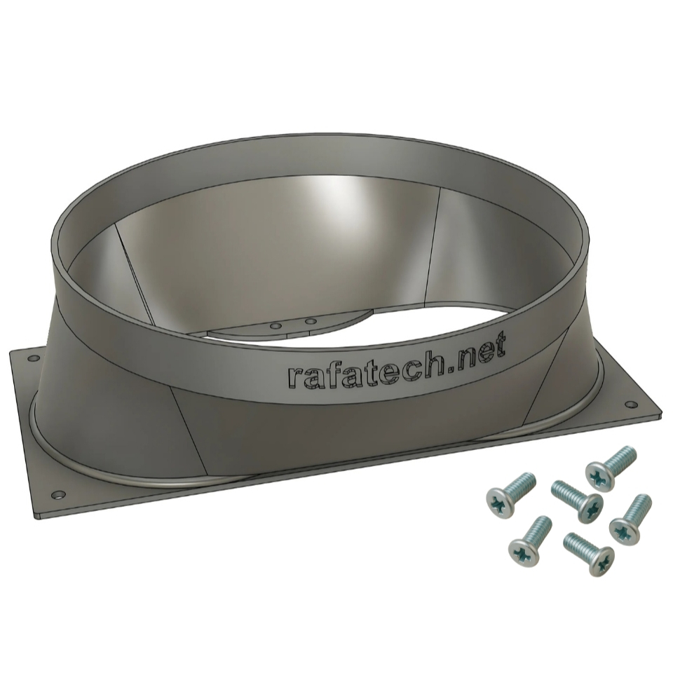 Adaptador 200mm Dual Fan Para Mineradora S19, S21, Ks1, Ks3, Ks5