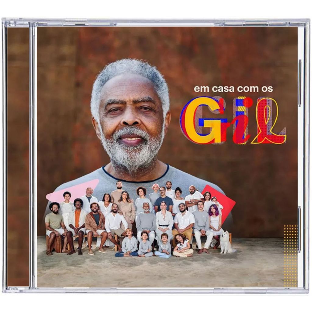 CD Gilberto Gil 2022 - Em Casa Com os Gil