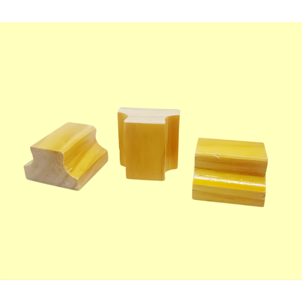 Bases de Madeira para Carimbos KIT COM 3– Qualidade e Precisão para Sua Produção