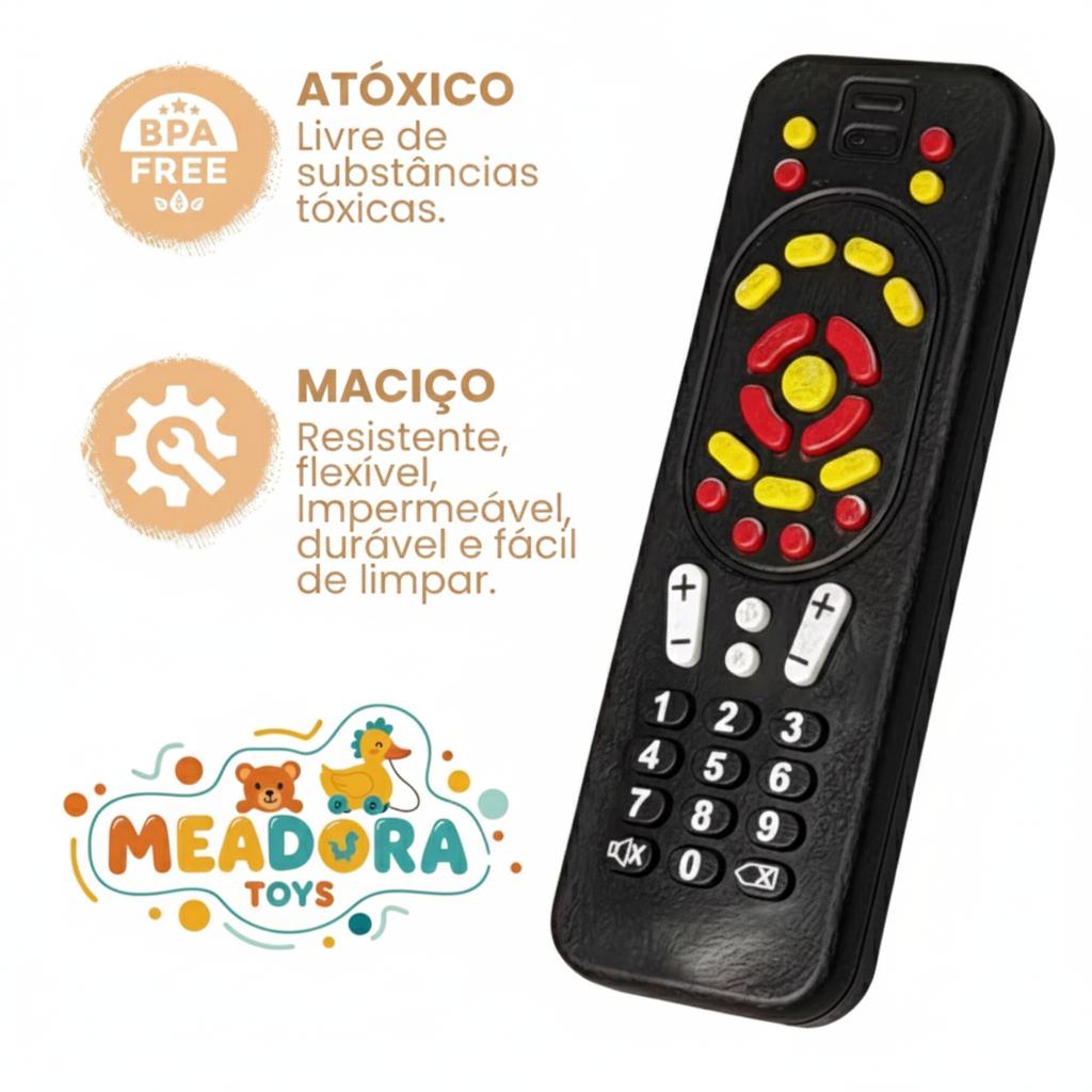 Brinquedo Mordedor para Cachorro controle remoto maciço anti-estresse