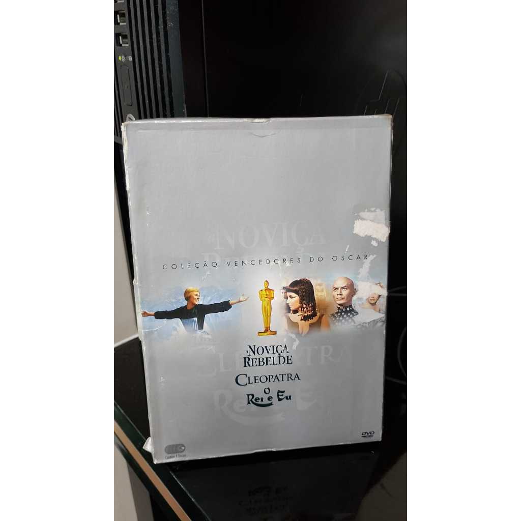 DVD BOX a noviça rebelde, cleopatra, o rei e eu. D176