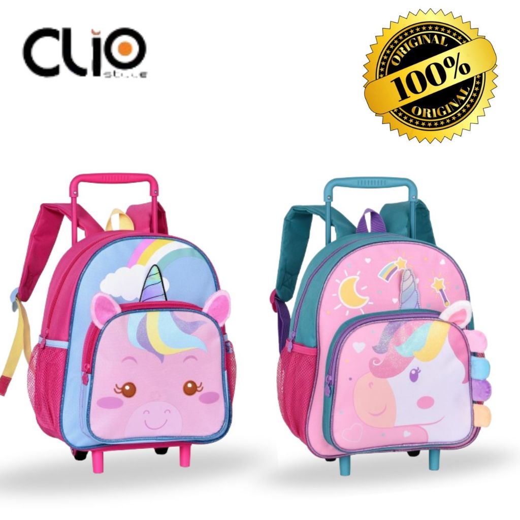 Mochila de Carrinho Oficial Clio Pets Unicórnio – 13″ | CP26266B