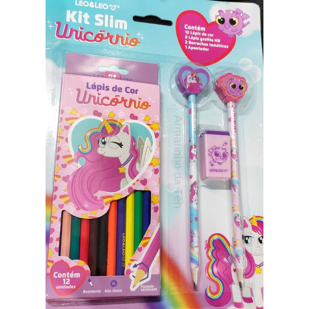 Kit Slim Unicórnio LEO&LEO