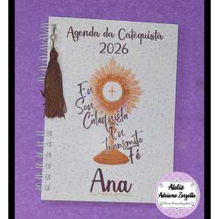 Agenda da Catequista 2026 | Planner Católico | Organização Pastoral e Espiritual | Catequese em Oferta na Shopee