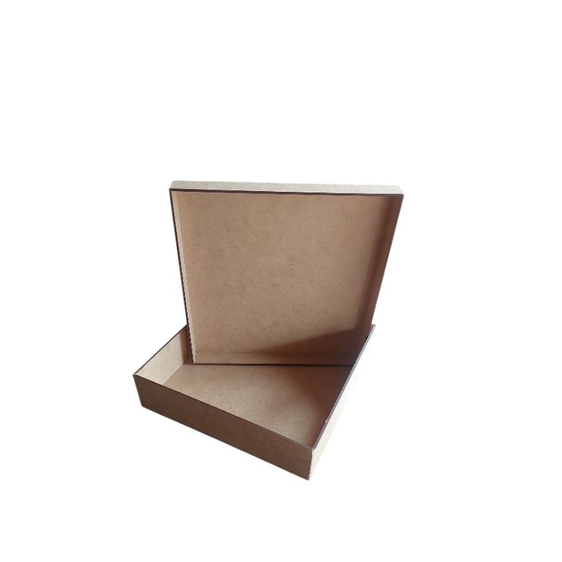Caixa Organizadora MDF 20x20x5 JLP Multiuso Presente Artesanato Decoração Alta Qualidade
