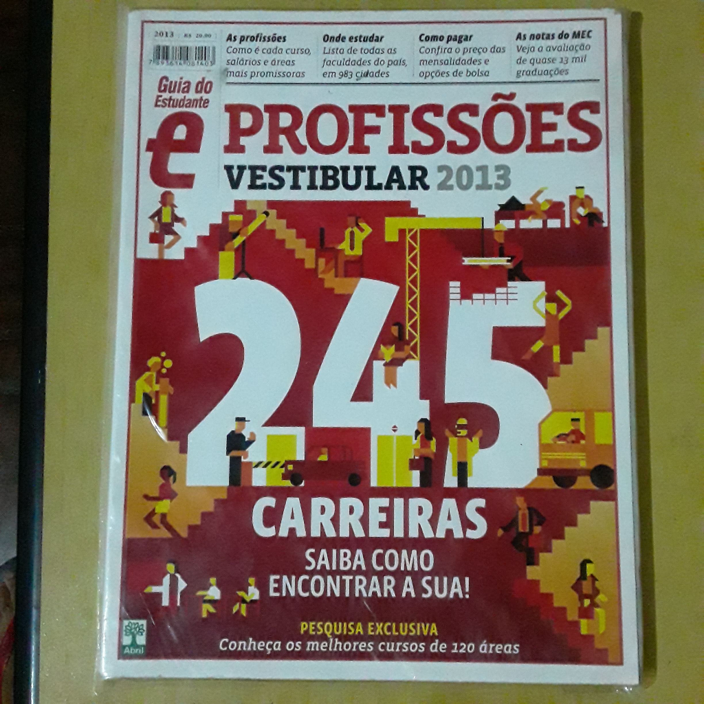 PL40 REVISTA GUIA DO ESTUDANTE ENEM VESTIBULAR 2013 PROFISSÕES