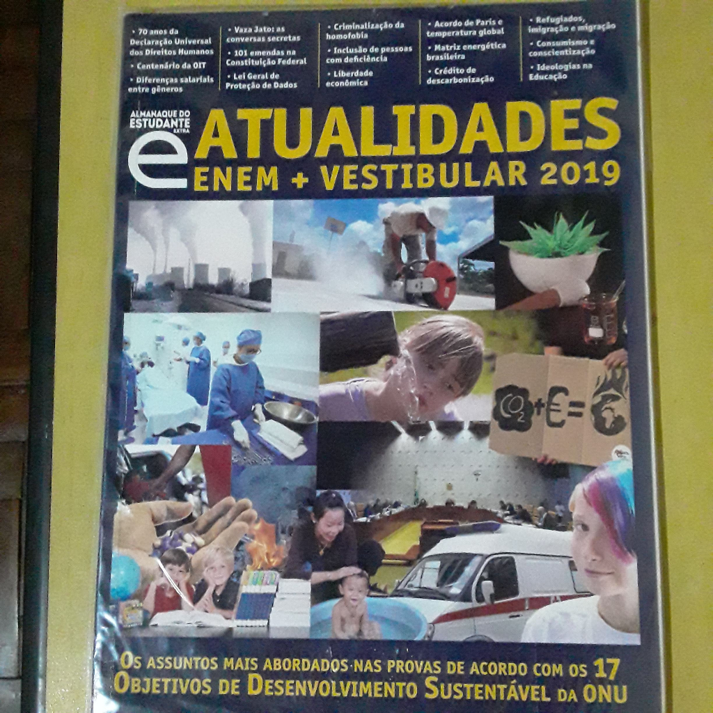 PL41 REVISTA ENEM + ATUALIDADES VESTIBULAR 2019 DESENVOLVIMENTO SUSTENTÁVEL DA ONU