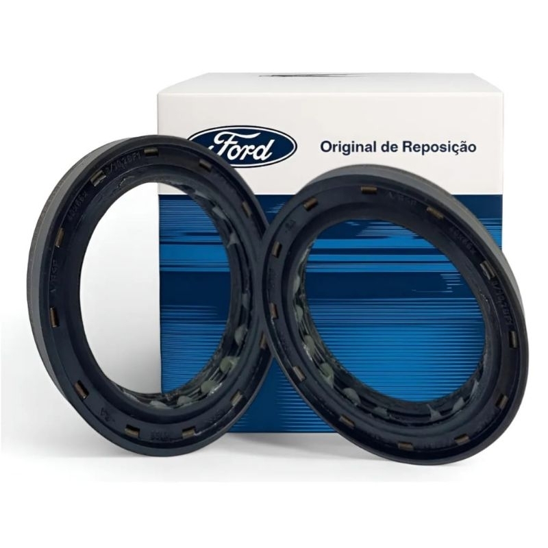Par retentor Lateral Semi Eixo Focus Fiesta ka Ecosport Original Ford